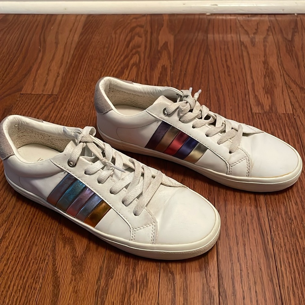 Vintage Havana white rainbow sneakers